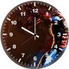 spiderman art b3 wall clock