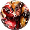 deadpool and wolverine friends forever 8x wall clock