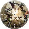 dc universe new 0j wall clock
