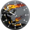 ghost rider comic sketch tn wall clock