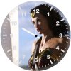 wonder woman digital art cn wall clock