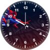 spiderman artwork rz wall clock