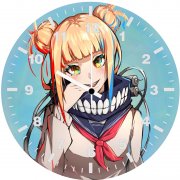 my hero acadamia artwork x9 wall clock