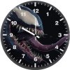 venom supervillain art kj wall clock