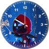 little spidey spider web 3d wall clock
