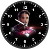 iron man dark minimal l6 wall clock