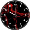deadpool red art cs wall clock