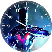 batman beyond sketch artwork 18 wall clock