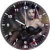 harley quinn iconic look ji wall clock
