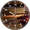baby groot artwork 9d wall clock