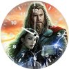 thor love and thunder artwork nj wall clock