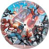 captain america civil war artwork p7 wall clock