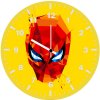 spidey mask artwork 35 wall clock