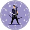 unstoppable hawkeye 89 wall clock