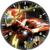 iron man as flash 0t wall clock