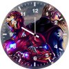 marvel trinity la wall clock