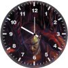 venom poster ai wall clock
