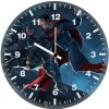 batman superman fight new bu wall clock
