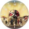 deadpool and wolverine clashing titans x7 wall clock