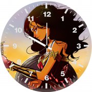ww comic anime style nl wall clock