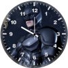 the dark knight digital art sy wall clock
