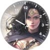 wonder woman arts rm wall clock