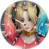 harley quinn anime xh wall clock