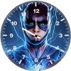 the flash lightning wb wall clock