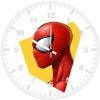 spiderman 4kminimal u9 wall clock