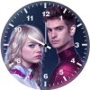 gwen stacy and spiderman z6 wall clock