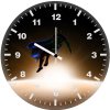 martian manhunter 5v wall clock