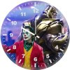 joker and thanos bq wall clock