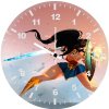 wonder woman the endless drift ti wall clock
