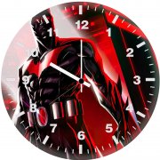 batman beyond red world jb wall clock