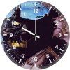 bat man sketch n8 wall clock