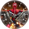 spider man wing art gp wall clock