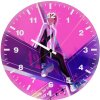 gwen stacy vibrant kw wall clock