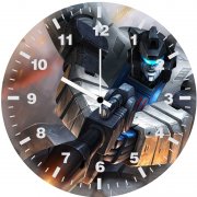 autobots transformers art lr wall clock