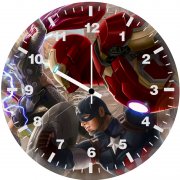 avengers age of ultron artwork 10k t3 wall clock