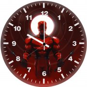 supercharged daredevil ko wall clock