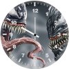 venom vs riot digital art u1 wall clock