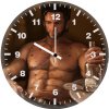 wolverine drinking ak wall clock