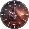 captain america rising above 5i wall clock