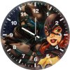 arkham knight batgirl of wall clock