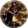 tony stark in the cave 5v wall clock