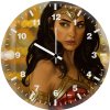 wonder woman1984art 8s wall clock