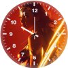 wonder woman stands tall zz wall clock
