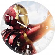 iron man ready fight ei wall clock