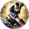captain america artwork xz wall clock