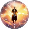superman defender of time rk wall clock